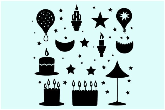 Download Happy Birthday Decoration Elements - Decor Collection