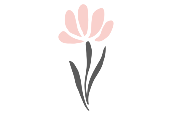 Download Pink Decorative Flower Print. Floral Pat - Decor Collection