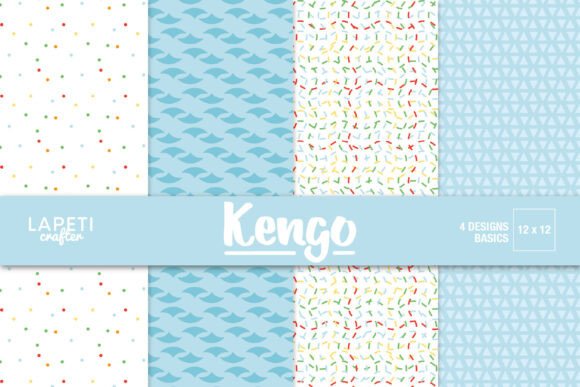 Download Colorful Kids Pattern Papers for Scrap - Kids pattern Collection