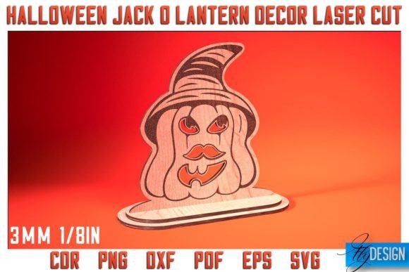 Download Halloween Jack O Lantern Decor Laser Cut - Decor Collection
