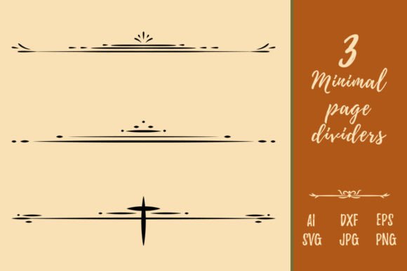 Download Decorative Minimal Line Art Page Divider - Decor Collection