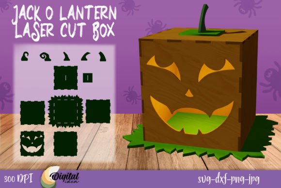 Download 3D Decor Jack O Lantern Laser Cut - Decor Collection