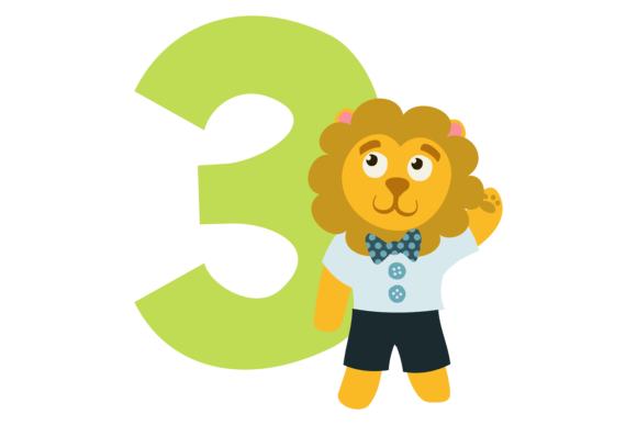 Download Three Years Birthday Decoration with Fun - Decor Collection